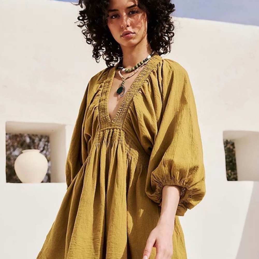 FREE PEOPLE FOR THE MOMENT MINI DRESS